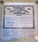 Confederate Customs House  100 Bond  act Of March 23  1863  - Bond Number 500 