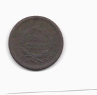 Braided Hair Large Cent 1857  Vf Details Corroded
