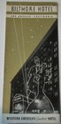 Biltmore Hotel Los Angeles Ca   1941 Advertising Brochure W Rate Flyer Enclosed