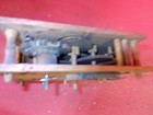 Nice  Looking Wood Works Weight Clock Movement   76