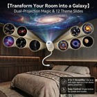 2in1 Galaxy Projector Night Light  360   Rotating Design Usb Portable Night Light