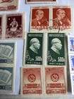 Vintage China Prc Stamps Collection 1950s Mao Airmail Dove Revolution Mixed Lot