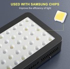 Phlizon Dimmmable Led Aquarium Light 165w Full Spectrum Lamp For Reef Coral Tank