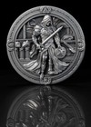          2025 The Royal Assassin 2oz  Antique Silver Coin -cameroon 299 Minted          