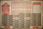 China Chinese Government Hukuang Railway 5  Gold Bond 1911   100 Hsbc  coupons