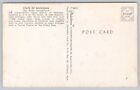 Michigan State Map Great Lakes Lansing Capitol Postcard