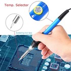 Soldering Iron Electric Gun Adjustable Temperature Welding Solder Wire Kit 60w