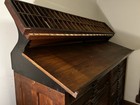 Hamilton Mfg  Co  Letterpress Typesetting Cabinet W  Slanted Top   C  1900   1920