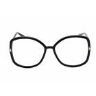 Tom Ford Women s Eyeglasses Full Rim Oversized Shiny Black Frame Ft5845-b 001