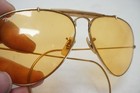 Vintage Ray-ban Sunglasses Bausch   Lomb B l Outdoorsman Damaged Lens