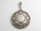 Vintage Silver Hand Mirror