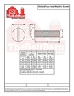  10-24 Slotted Truss Head Machine Screws Bolts Zinc Coarse  pick Length   Qty 