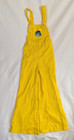 Vintage Sesame Street Cookie Monster Yellow Overalls Kids Size 6 Jc Penney