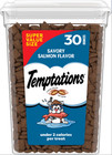  4pack temptations Classic Savory Salmon Flavor Crunchy   Soft Cat Treats  30-oz