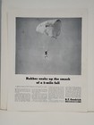 1942 B f  Goodrich Fortune Ww2 Print Ad Q3 Paratrooper Skydiver Parachute Akron