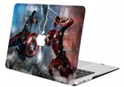 Matt Superhero Iron Man Rubberized Hard Case Cover For New Macbook Air Pro M1 M2