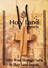 Holy Land Imports Olive Wood Cross Pendant   1 5 Inches Height  Wa-37