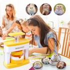 Button Maker Machine Kit Pin Badge Press With Cutter 24pcs Diy Set A Type