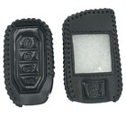 2pcs Leather Case Key Fob For Compustar Remote Cover Prime Q9 g15 Rf-2wq9-fm Us