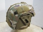 Ceradyne Ihps Combat Helmet W  Cover Rail Platform   Night Vision Mount Medium