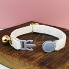 Breakaway Cat Collar Bowtie Adjustable Personalized Pink Purple Puppy Collar