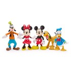 New 2025 Disney Parks Mickey Minnie Mouse Donald Friends Articulated Figure Set
