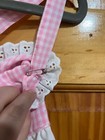 Vintage 80   s Little Girl Strawberry Shortcake Gingham Fun In The Bushel Dress 4t