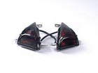 Front   Rear Turn Signals Smoke Lens Bulbs Fit Kawasaki 2006-2007 Ninja Zx-10r