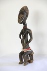 0783 Kulango Statuette Ivory Coast Africa Old Tribal African Figure Artwork