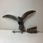 Antique Copper Molded Bald Eagle Weather Vane