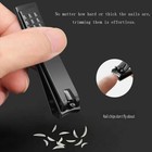 3pcs Ultra Sharp Stainless Steel Fingernail Toenail Clipper Grooming Set