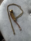 Vintage Navy Boatswain Pipe Whistle Copper And Brass
