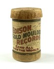 Edison Gold Moulded Cylinder Record     What   s The Use Of Knocking Vintage Music