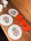 Children   s Plastic Play Dishes Kitchen Lot Irwin And Chilton Vintage