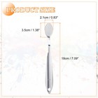 Painting Palette Knife 7 09  304 Stainless Steel Round Blade  Silver