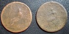 2 - 1806  - King George Iii - Copper Half Pennies - Pls  Read