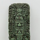 Vintage Aztec Mayan Totem Wall Hanging Turquoise Malachite Chip Mexico