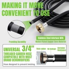 30ft Dehumidifier Drain Hose 3 4  Fht leakproof Dehumidifier Hose With Rustpr   