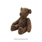      Gucci Teddy Bear - Gg Canvas Brown