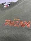 Vtg 1999 Disney Tarzan Embroidered Green Graphic Promo T-shirt Mens Sz M Nwot 