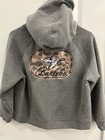 Burlebo Youth Graphic Hoodie  Est  2015  Duck  Size Youth Xl  14-16    Euc