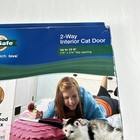 Pet Petsafe Small 2-way Locking Cat Door New   Fast Shipping