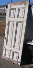 Antique Xl Door Rare Six Raised Panels Victorian Style  88 x34  X 1-3 4  Solid d