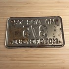 Vintage 1972 Missouri Motorcycle License Plate 375