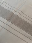 Hotel Collection Woven Accent Cotton Euro Pillow Sham 28x28 Ivory Embroidered