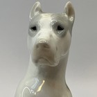 Vintage Ussr Lomonosov Grey Harlequin Great Dane Porcelain Dog Russian Figurine