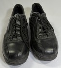 Thorogood Men s Work Shoes Black Leather Size 12m Made In Usa Oil Slip Resisting