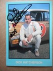 Dick Hutcherson Signed 1989 Tg Masters Of Racing Gn wc Card  84