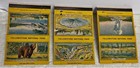 3 Vintage 1940s Yellowstone National Park Matchbooks  billboard Match