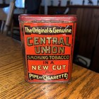 Central Union New Cut Vintage Pocket Tin United States Tobacco Company